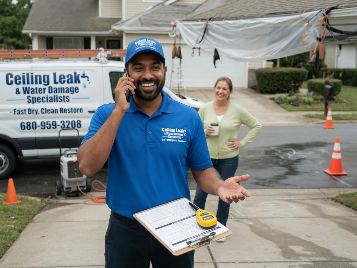 Ceiling Leak Cleanup Jefferson, SC FAQs